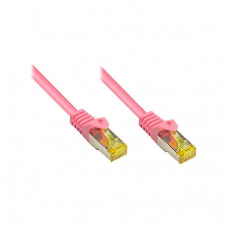 "Good Connections Patchkabel m. Cat.7 Rohk. magenta 3m"