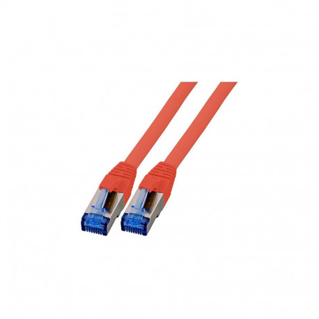 "EFB RJ45 Patchk. S/FTP Cat.6A Cat7 TPE superflex 0.15m rot"