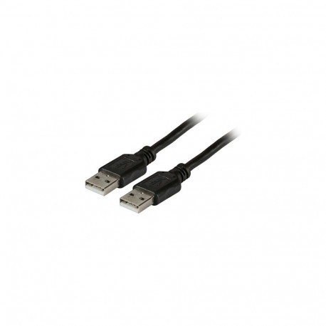 "EFB USB2.0 Anschlusskabel A-A,St.-St.,1m,schwarz,Classic"