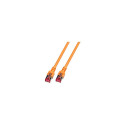"EFB RJ45 Patchkabel S/FTP Cat.6 LSZH 1.00m orange"