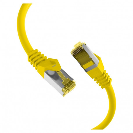 "EFB RJ45 Patchkabel Cat.6A S/FTP LSZH Cat.7 Rohkabel gelb"