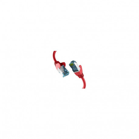 "EFB RJ45 Patchkabel mit Cat7 Rohkabel 7.50m rot"