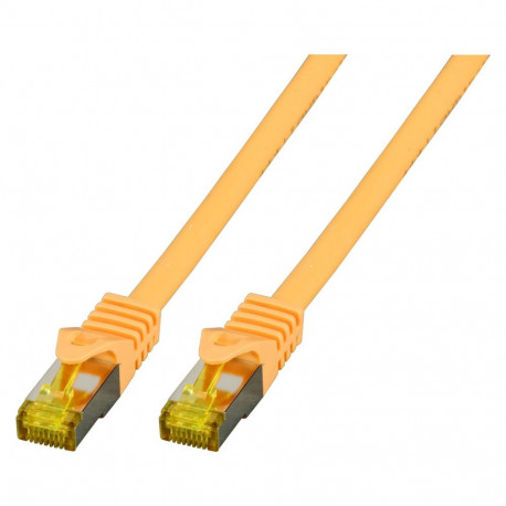 "EFB RJ45 Patchkabel S/FTP Cat.6A LSZH Cat.7 Rohk. 1.50m gelb"