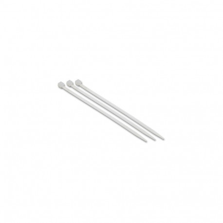 EFB kaablisidemed 100mm, 100 tk pakis, läbipaistvad, laius 2.5mm