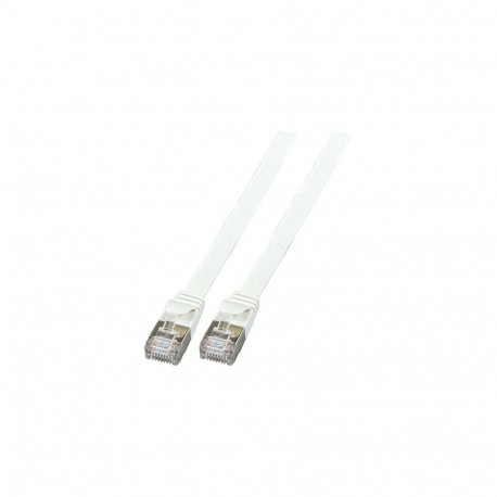 "EFB RJ45 Flachpatchkabel U/FTP Cat.6A PVC 0.25m grau"