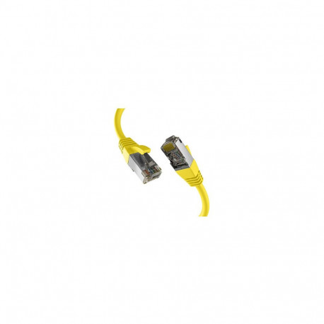 "EFB RJ45 Patchkabel S/FTP PIMF Cat8.1 3.00m gelb"