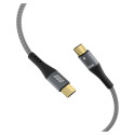 "EFB USB-C Kabel 100W PD 3.0 5A E-Marker Chip 3m grau"