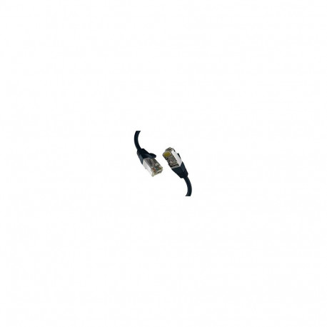 "EFB RJ45 Patchkabel S/FTP PIMF Cat8.1 0.25m schwarz"