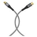 "EFB USB-C Kabel 100W PD 3.0 5A E-Marker Chip 3m grau"