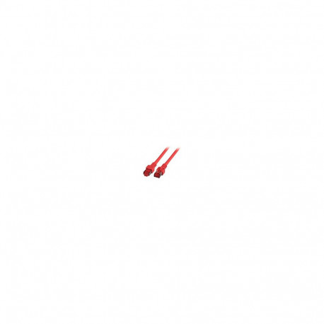 "EFB RJ45 Patchkabel S/FTP Cat.6A LSZH 0.15m rot"