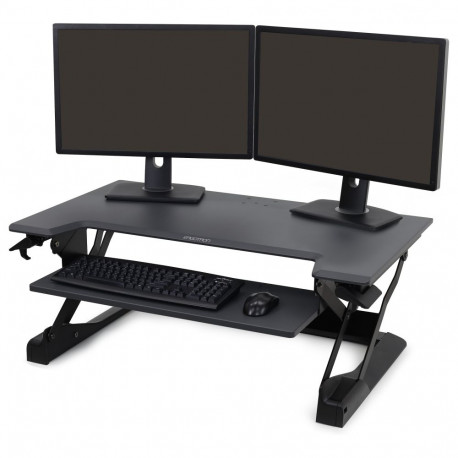 ERGOTRON WorkFit-TL must istu-seisa tööjaam max. kandevõime 18kg