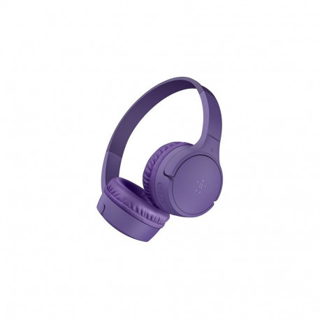 Belkin laste kõrvapealsed kõrvaklapid Soundform Mini BT AUD002hqPUV3 USB-C, lilla