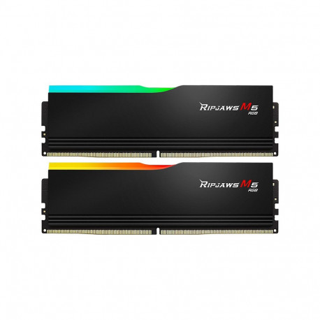 "64GB G.Skill DIMM 6000 (2x 32 GB) Dual-Kit (schwarz, F5-6000J3238G32GX2-RM5RK, Ripjaws M5 RGB, INTE