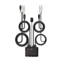 "LINDY 2 Port DisplayPort 1.2, USB-C Cable KVM Switch"