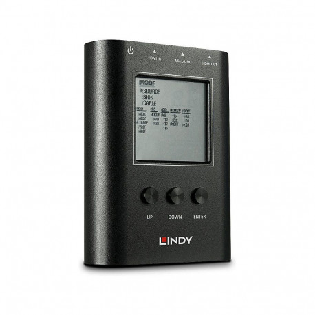 "LINDY HDMI 18G Signal Analyser und Generator HDCP 1.4 & 2.2"