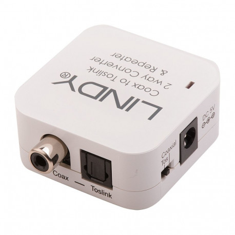 LINDY audiomuundur ja pikendaja SPDIF–RCA Coax