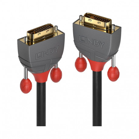 "LINDY DVI-D Dual Link Kabel Anthra Line 7.50m"
