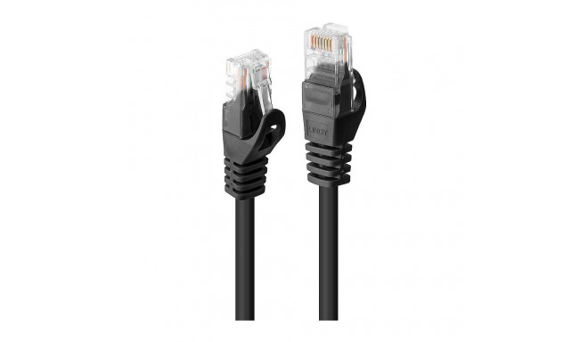 "LINDY Patchkabel Cat6 U/UTP Basic schwarz 1.00m"