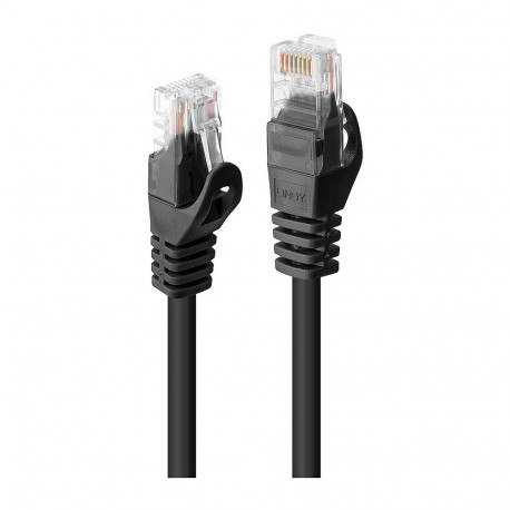 "LINDY Patchkabel Cat6 U/UTP Basic schwarz 2.00m"