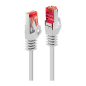 LINDY patch-kaabel Cat6 S/FTP Basic valge 0.50m