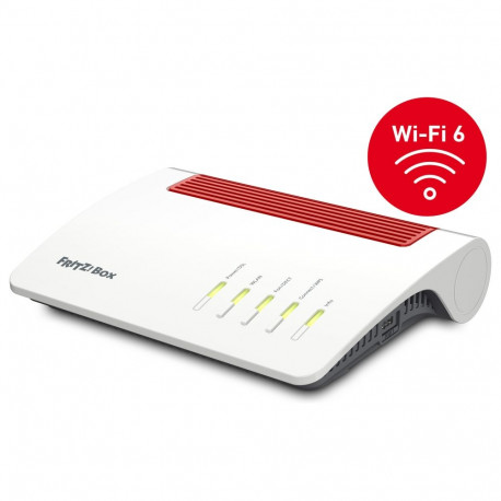 AVM ruuter FRITZ!Box 7590 AX DSL-modem 1GbE Wi-Fi 6 kahekanaline VoIP-telefoniadapter (DECT)