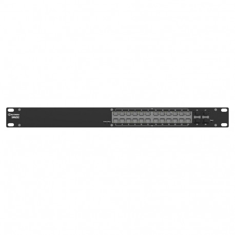 Teltonika SWM282 24-pordiline Gigabit hallatav PoE L2+ võrgulüliti, 4x SFP, 19-tolline