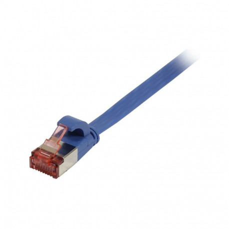 "Synergy21 Patchkabel RJ45, CAT6 250Mhz, 0,5m blau, FTP(U/FTP), TPE(Superflex), Flach"