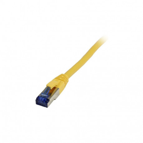 "Synergy21 Patchkabel RJ45, CAT6A 500Mhz, 0,25m, gelb, S-STP(S/FTP), TPE/LSZH(Superflex), AWG26,"