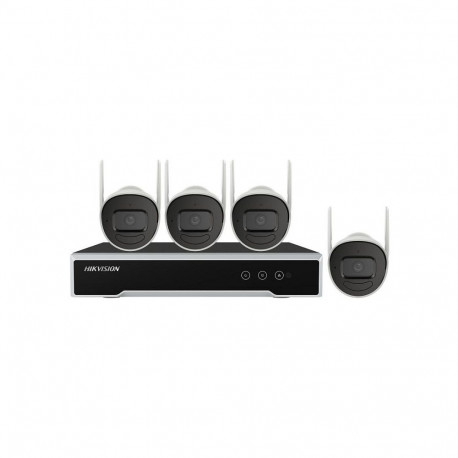 "HIKVISION NK44W0H-1T(E) berwachungsset NVR und 4x Bullet WLAN"
