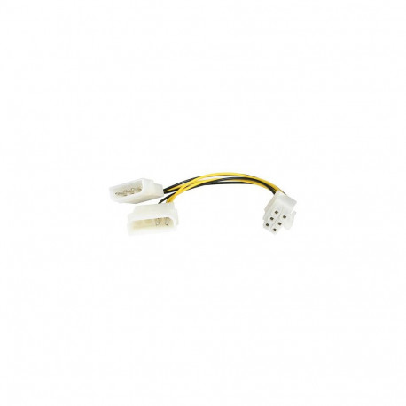 "STARTECH.COM 6in LP4 to 6 Pin PCI Express Video Card Power Cable Adapter"