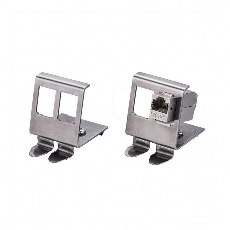 "ROLINE Hutschienen-Adapter unbestckt, fr 2 Keystones"