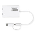 Roline Multi-DisplayLink adapter USB tüüp A+C - 2x DP, 4K