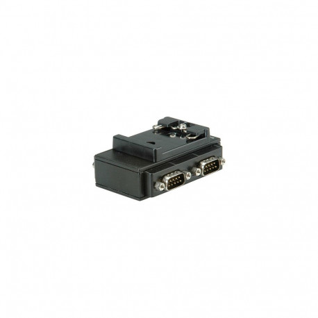 "ROLINE USB 2.0 nach RS232 Adapter fr DIN Hutschiene, 4 Port"