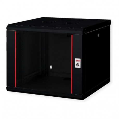 "ROLINE 19-Zoll Wandgehuse Pro 9 HE, 600x600 BxT schwarz"