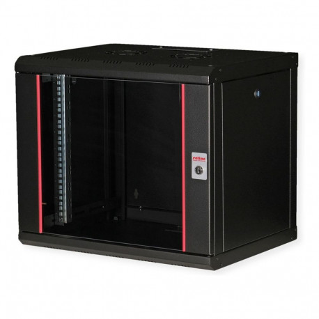 "ROLINE 19-Zoll Wandgehuse Pro 9 HE, 600x450 BxT schwarz"