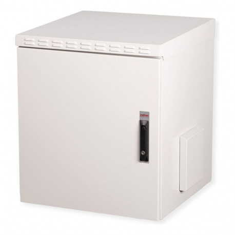 ROLINE 19-tolline seinakapp Pro 12 HE, 600x600 LxS IP55 välistingimustesse, hall