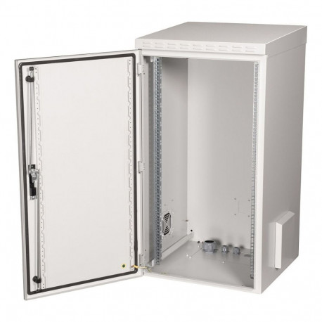 "ROLINE 19-Zoll Wandgehuse Pro 22 HE, 600x600 BxT IP55 outdoor grau"