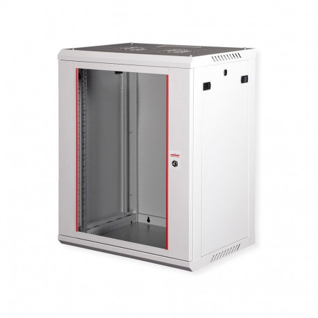 "ROLINE 19-Zoll Wandgehuse Basic Plus 18HE, 600x450 BxT grau"