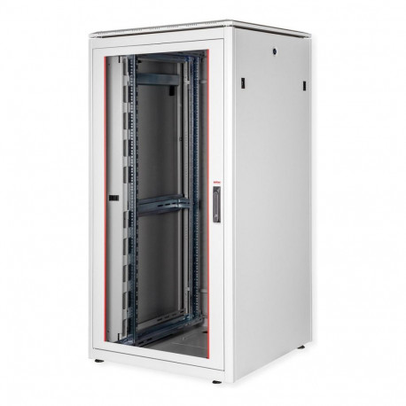 ROLINE 19-tolline võrgukapp Pro 32 HE, 800x800 hall klaasuksega