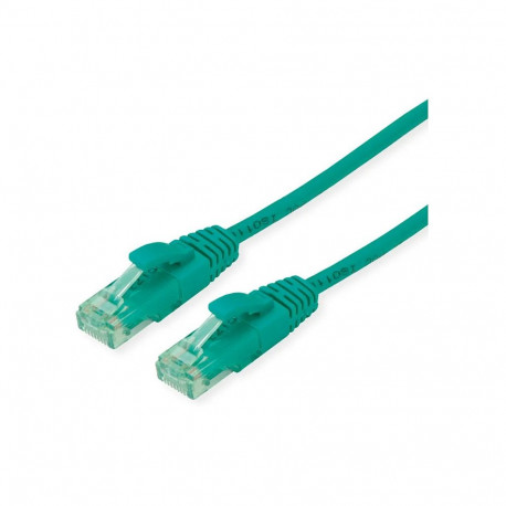 "ROLINE RM Patchkabel Cat.6A UTP, grn, 1 m"