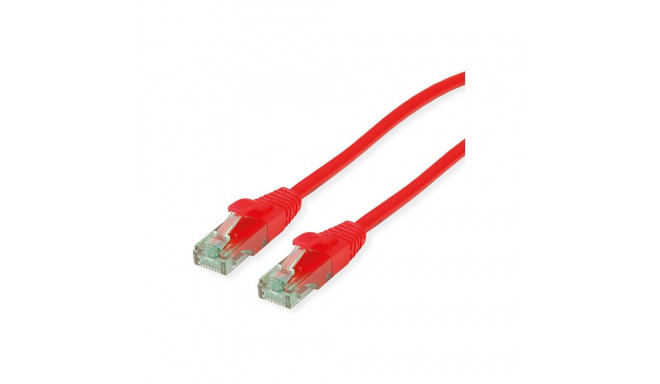 "ROLINE RM Patchkabel Cat.6A UTP, rot, 3 m"