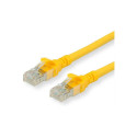 ROLINE Cat.6A UTP patch-kaabel, Component Level, LSOH, kollane, 2 m