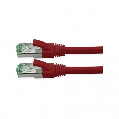 "ROLINE RM Patchkabel Cat.6A S/FTP (PiMF), rot, 0,3 m"