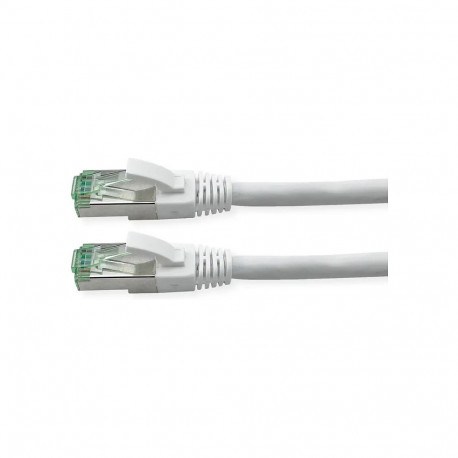 "ROLINE RM Patchkabel Cat.6A S/FTP (PiMF), wei, 0,3 m"