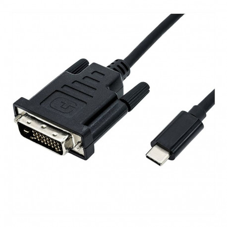 ROLINE USB-C - DVI adapterkaabel, ST/ST, 2 m