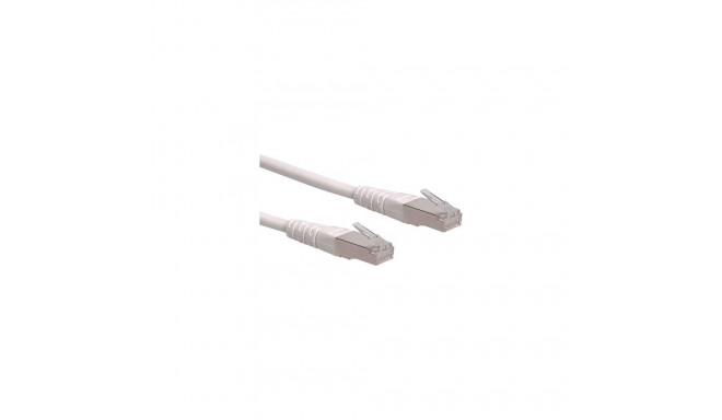 ROLINE Kat.6 Class E S/FTP PiMF valge patch-kaabel 20m