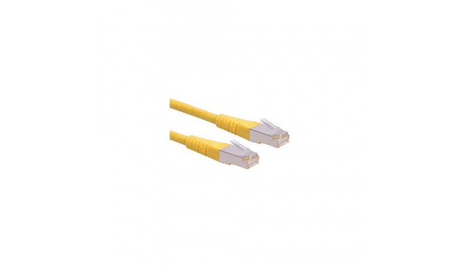ROLINE Kat.6 Class E S/FTP PiMF kollane patch-kaabel 3m