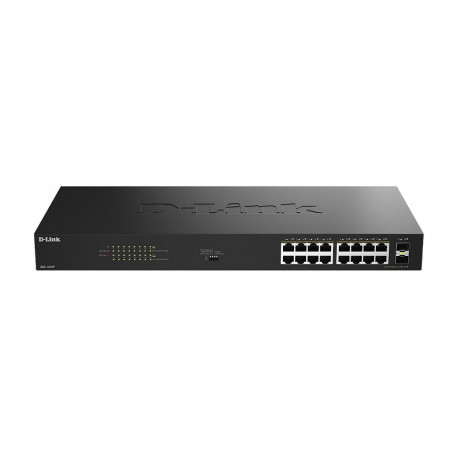 "D-Link DGS-1018P/E 18-Port-Gigabit-PoE+-Switch"