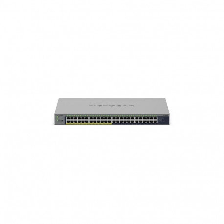 "NETGEAR GS748PP - Switch - unmanaged - 24 x 10/100/1000 + 24 x 10/100/1000 (PoE+) - Desktop, wandmo