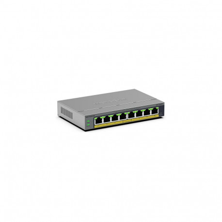 NETGEAR Easy Smart GS108EP nutikas lüliti L3 8 x 10/100/1000 (PoE+) lauapealne, seinale kinnitatav P